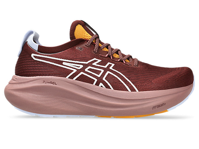 ASICS GEL-NIMBUS 27 Nature Bathing Dark Red Planet