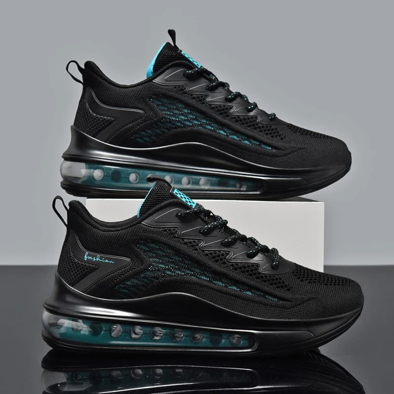 Herren Air-Laufschuhe, Tennis-Walking-Schuhe, atmungsaktive und rutschfeste Laufschuhe
