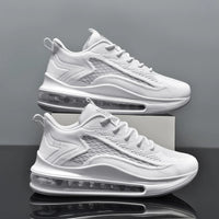 Herren Air-Laufschuhe, Tennis-Walking-Schuhe, atmungsaktive und rutschfeste Laufschuhe  - Weiß / 41