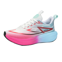 2025 neue Laufschuhe für Männer und Frauen, atmungsaktive Freizeitsportschuhe, rutschfeste Dämpfung, bequeme Tennisschuhe für Männer, Größe 36-45 - Rosa / 45